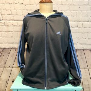90’s original Adidas Zip Up Hooded Jacket